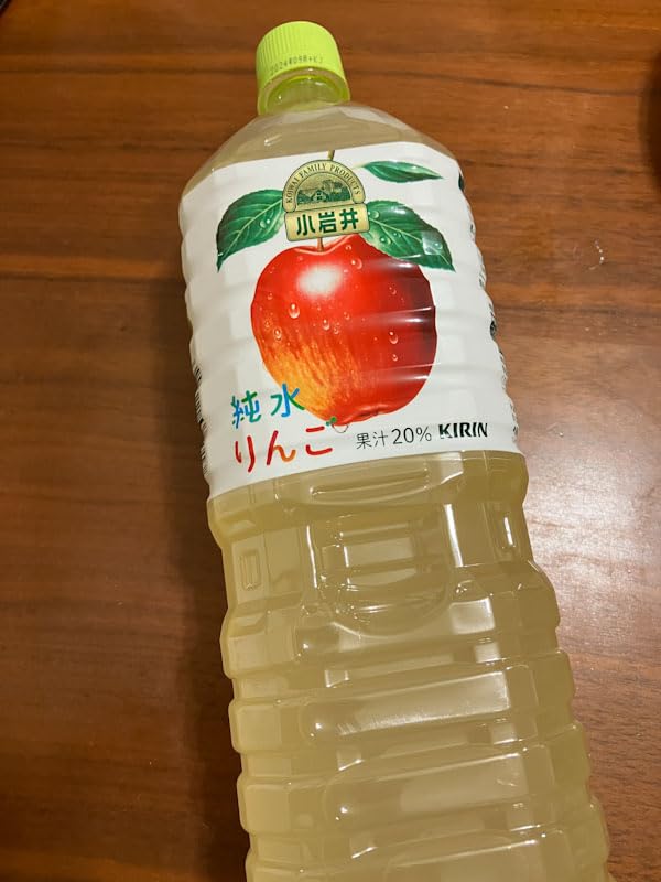 Amazon.com : Japanese Koiwai Junsui Ringo Apple Juice Drink 1500ml